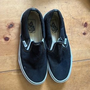 Classic black van slip one sz. 8